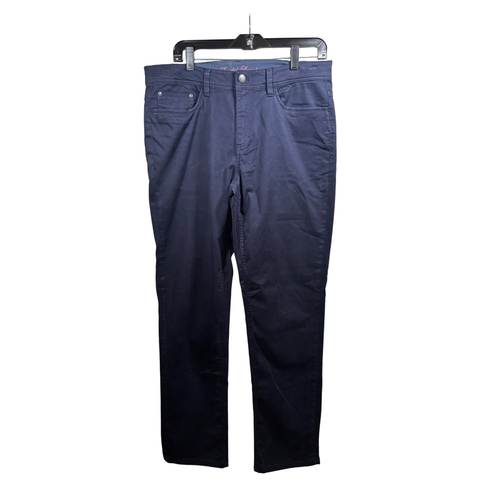 English‎ Laundry Mens Navy Blue Casual Pants Trousers Size 32x32